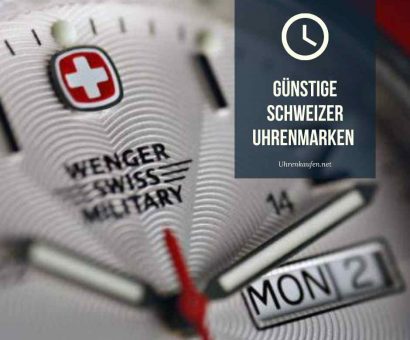 Günstige Schweizer Uhrenmarken